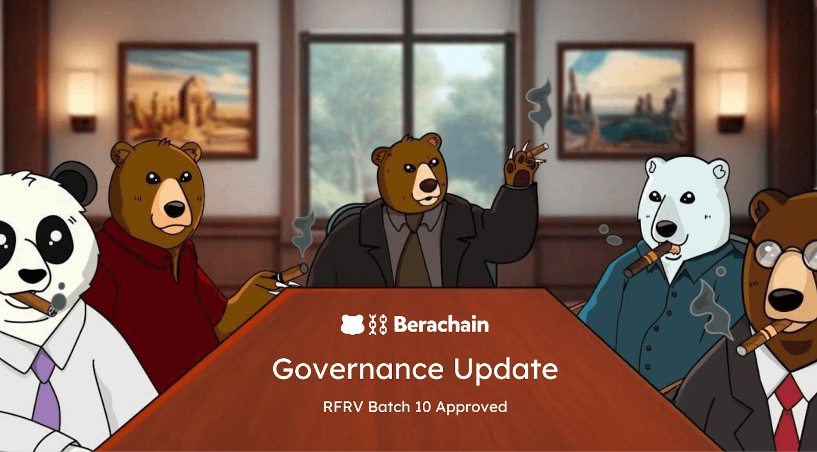 Berachain Governance Update: RFRV Batch 10 Approved