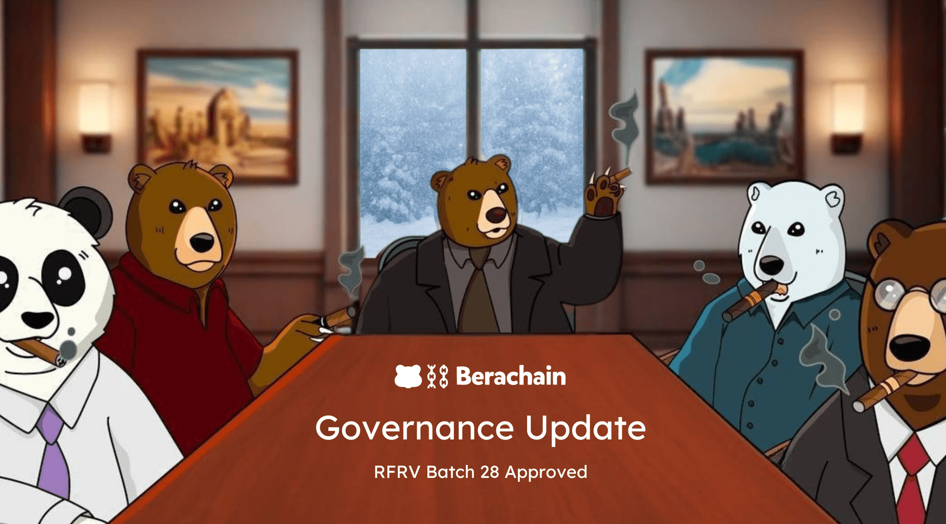 Berachain Governance Update: RFRV Batch 28 Approved
